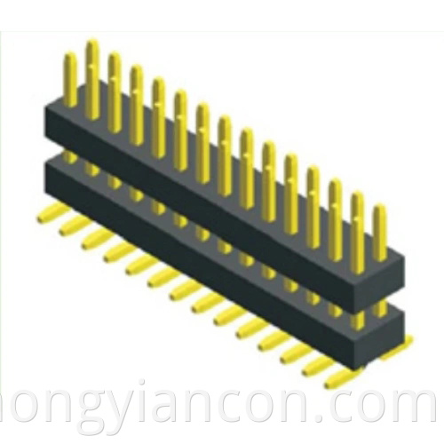 1 00mm Pitch Dual Row Dual Plastic Smt Type